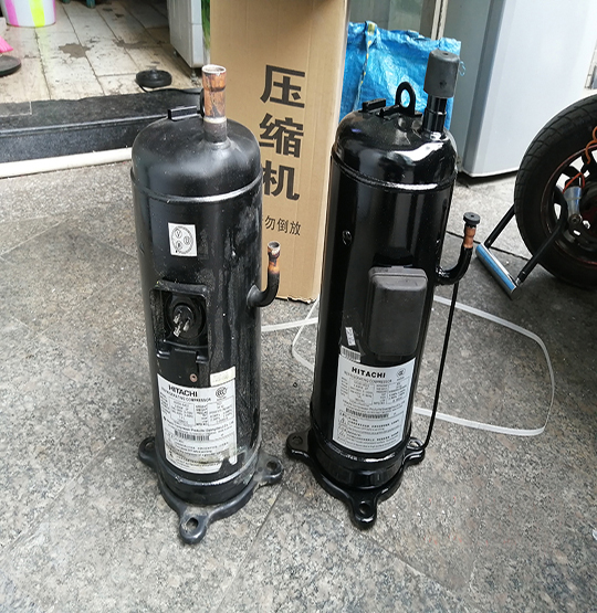 金湖中央空调压缩机的更换维修